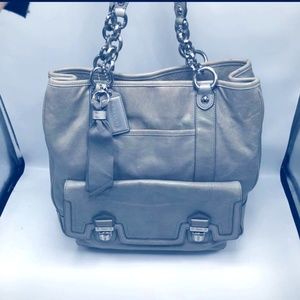 COACH Cartera Tote - Grey
